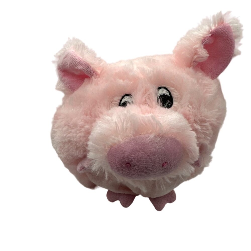 Kellytoy Pink Plush Pig Stuffed Animal Toy For Ages 3+ 100% Polyester Fibers